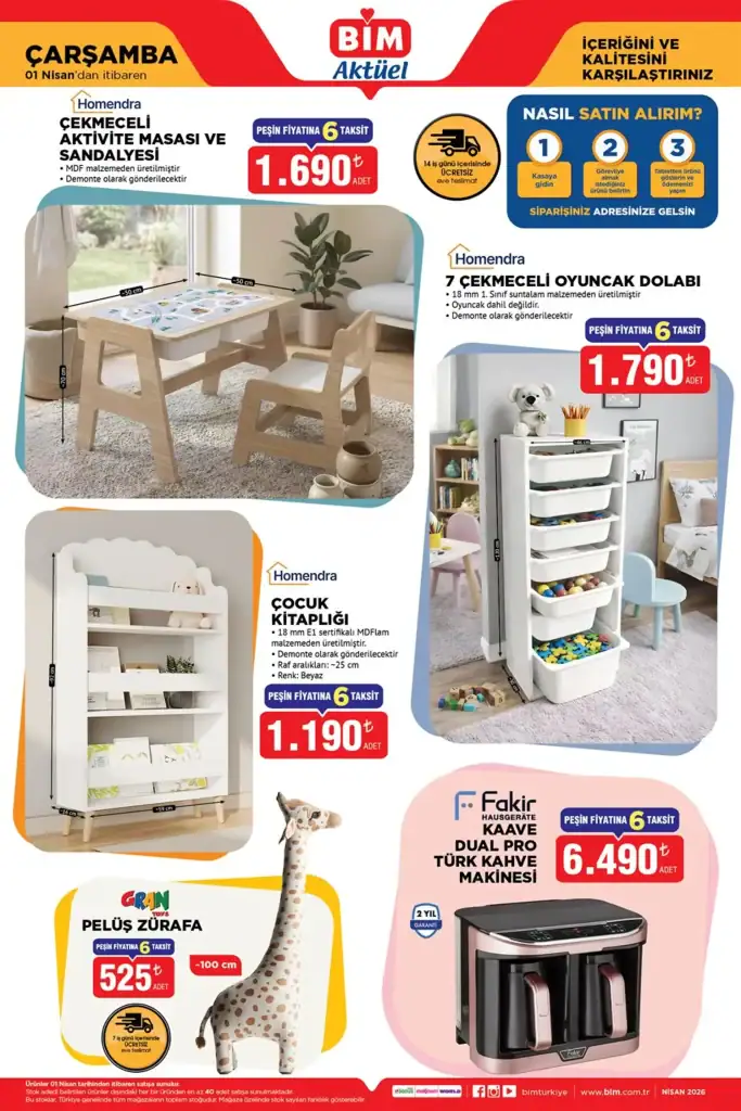 31 Mart 2026 bim aktüel kataloğu