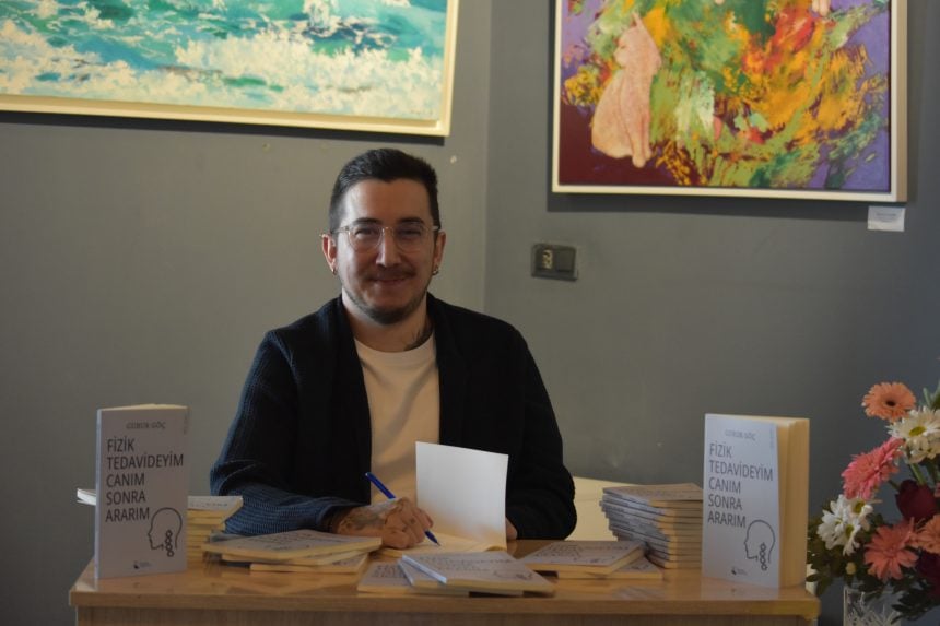 fizik tedavideyim canım sonra ararım, yazar gurur göç, gurur göç, fizik tedavideyim canım sonra ararım kitabı, bodrum gurur göç