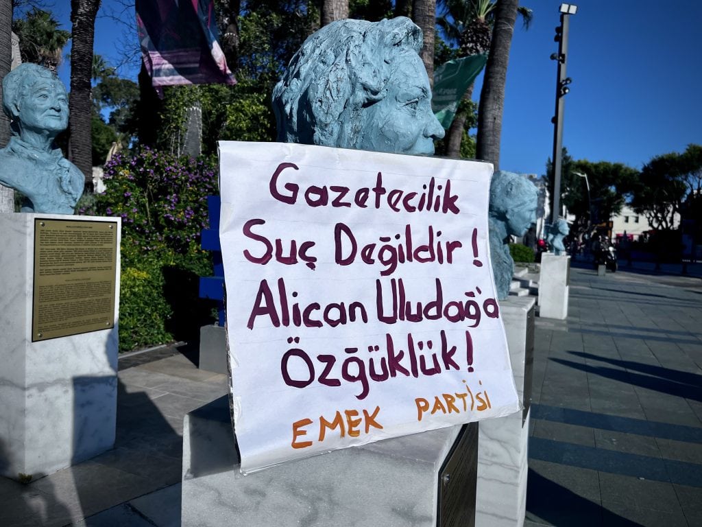 bodrum ismail arı alican uludağ basın açıklaması bodrum