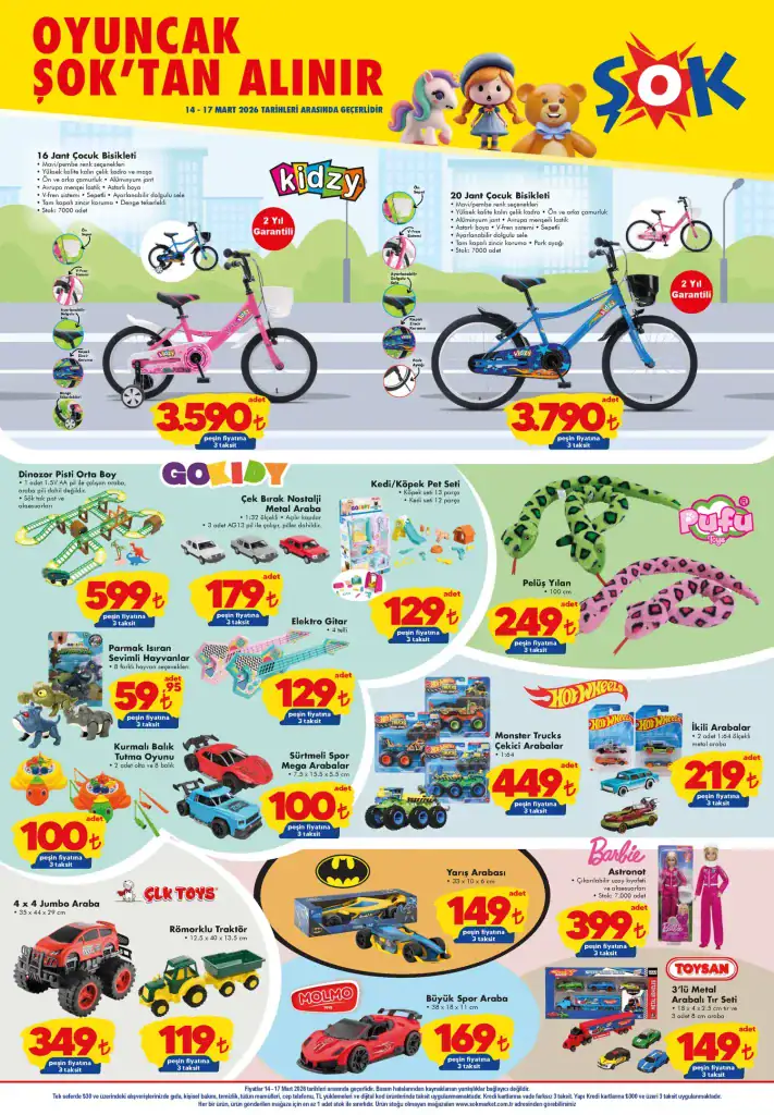 şok aktüel 14 mart 2026, şok aktüel ürünler, şok katalog, şok bisiklet fiyatı, şok iste gelsin