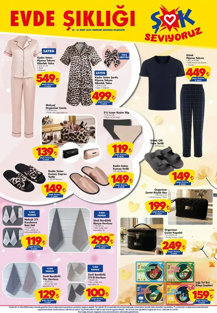 şok aktüel 25 mart 2026, şok katalog, şok indirim ürünleri, şok küçük ev aletleri fiyatları, şok saat fiyatları