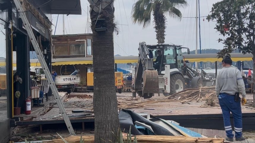 fethiye sahil bandı, fethiye sahil bandı kaçak yapılar, fethiye sahil bandı işletmeler, fethiye kaçak yapılar, fethiye