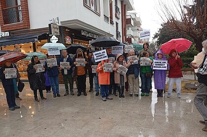 datça ismail arı protesto datça adalet ve barış buluşmaları