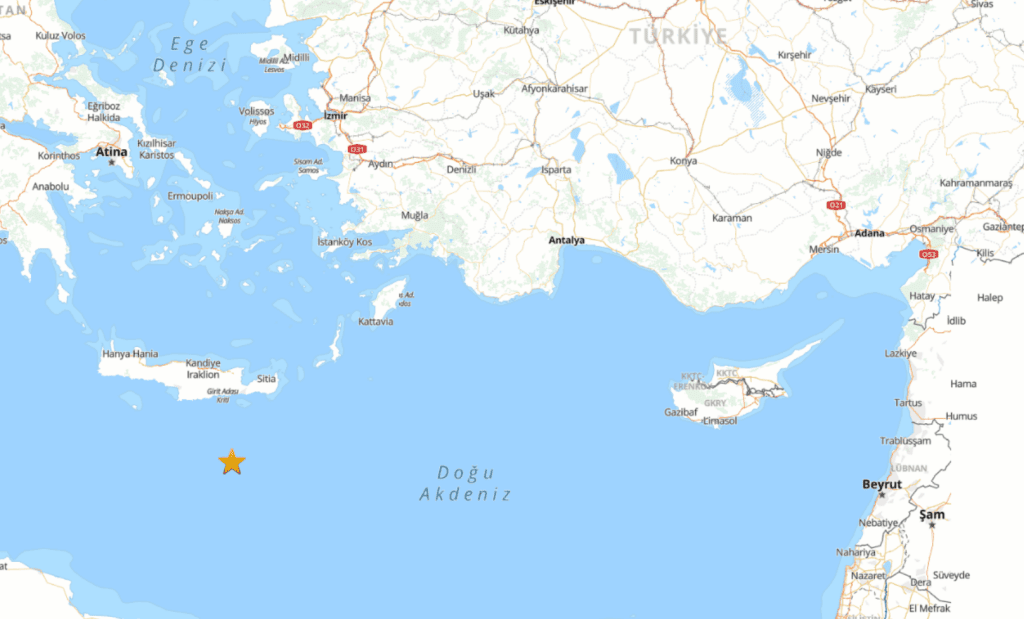datça akdeniz deprem son dakika 