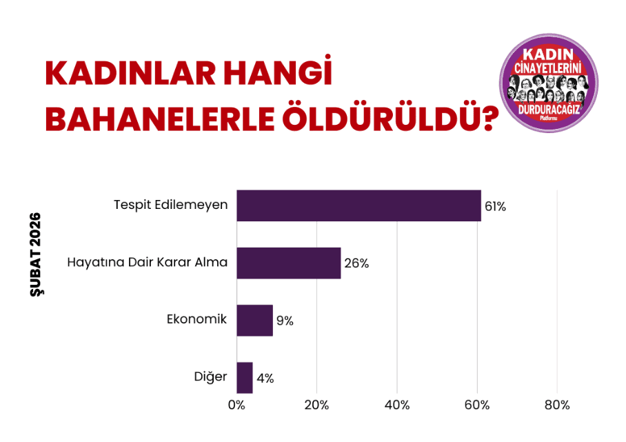 kadın cinayetleri, türkiye kadın cinayetleri, kadın cinayetleri istatistik, kadın cinayetleri 2026, kadın cinayetleri şubat