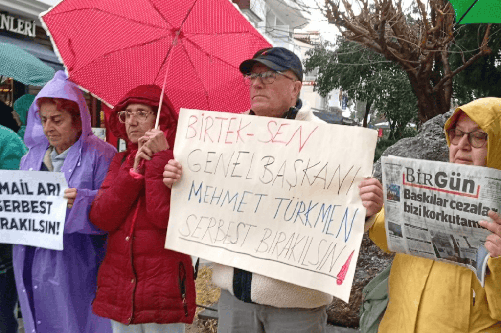 datça ismail arı protesto  datça adalet ve barış buluşmaları