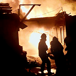 ortakent yangın ortakent bodrum yangın konteyner yangın narenciye bahçesi yangın söndürüldü