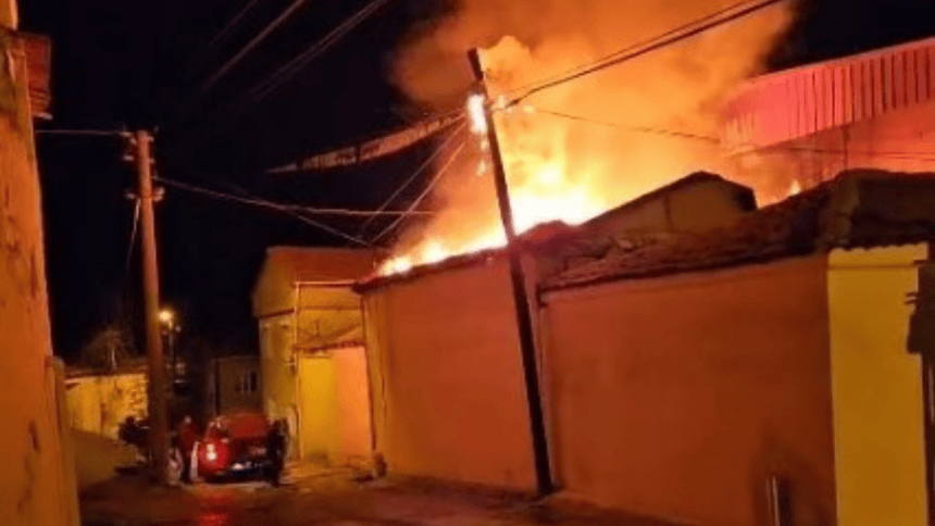 yatağan yangın muğla ev yangını yangın iki şüpheli ev yangını yatağan