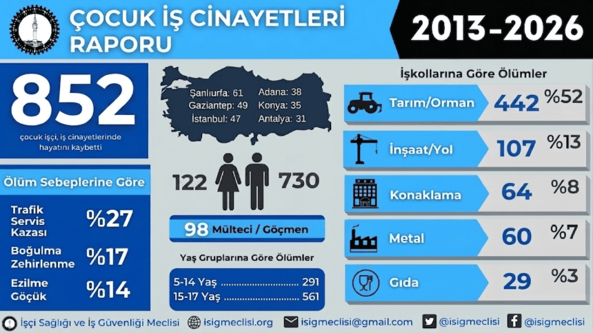 çocuk işçiliği raporu isig meclisi iş sağlığı ve güvenliği iş cinayeti çocuk işçi çocuk işçiliği raporu isig meclisi raporu
