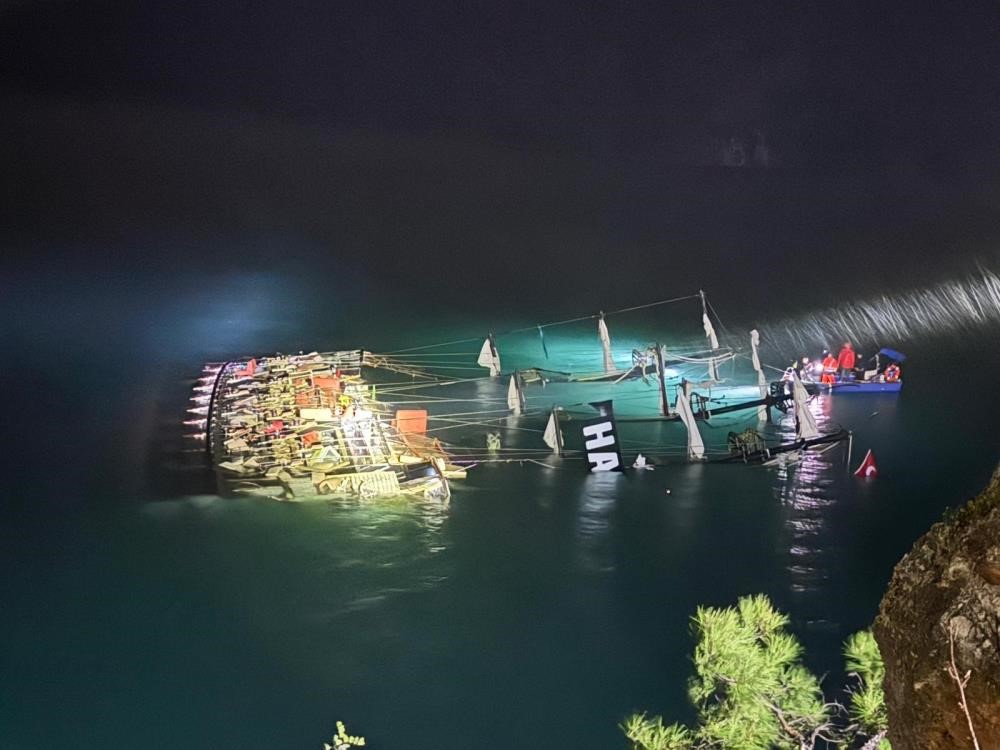 fethiye ölüdeniz tekne battı