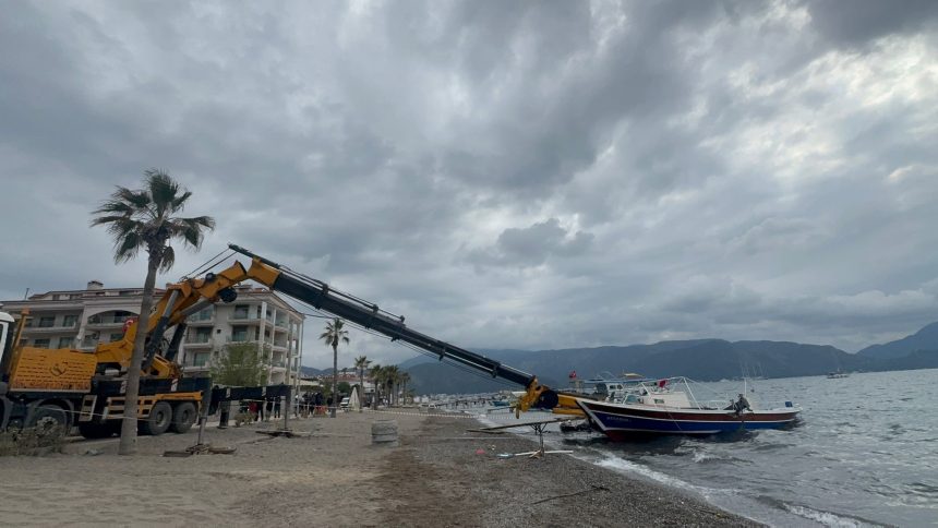 marmaris vinç kazası
