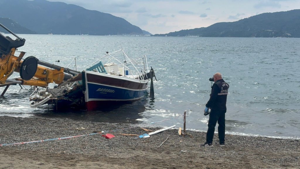 marmaris vinç kazası