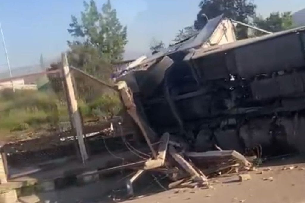 yatağan kaza, yatağan trafik kazası, yatağan termik santrali, yatağan termik santrali önünde kaza, yatağan kamyon