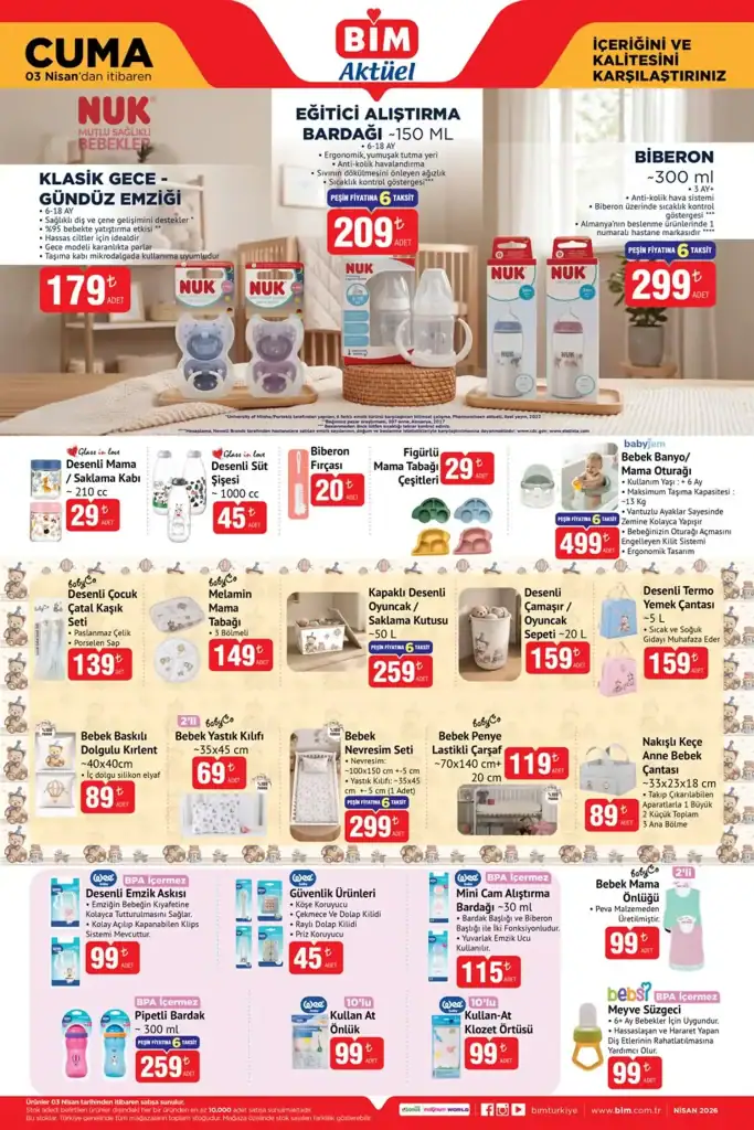 bim aktüel kataloğu 3 nisan 2026, bim aktüel ürünler, bim katalog 2026, bim indirim ürünleri, bim teknoloji ürünleri