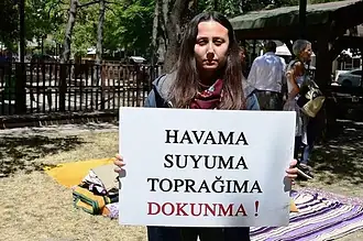 esra ışık, esra ışık mektup, ikizköy, akbelen, akbelen ormanı