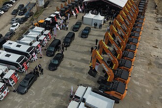 türkiye belediyeler birliği, türkiye belediyeler birliği araç teslim, türkiye belediyeler birliği araç teslim töreni, fethiye belediyesi, bodrum belediyesi