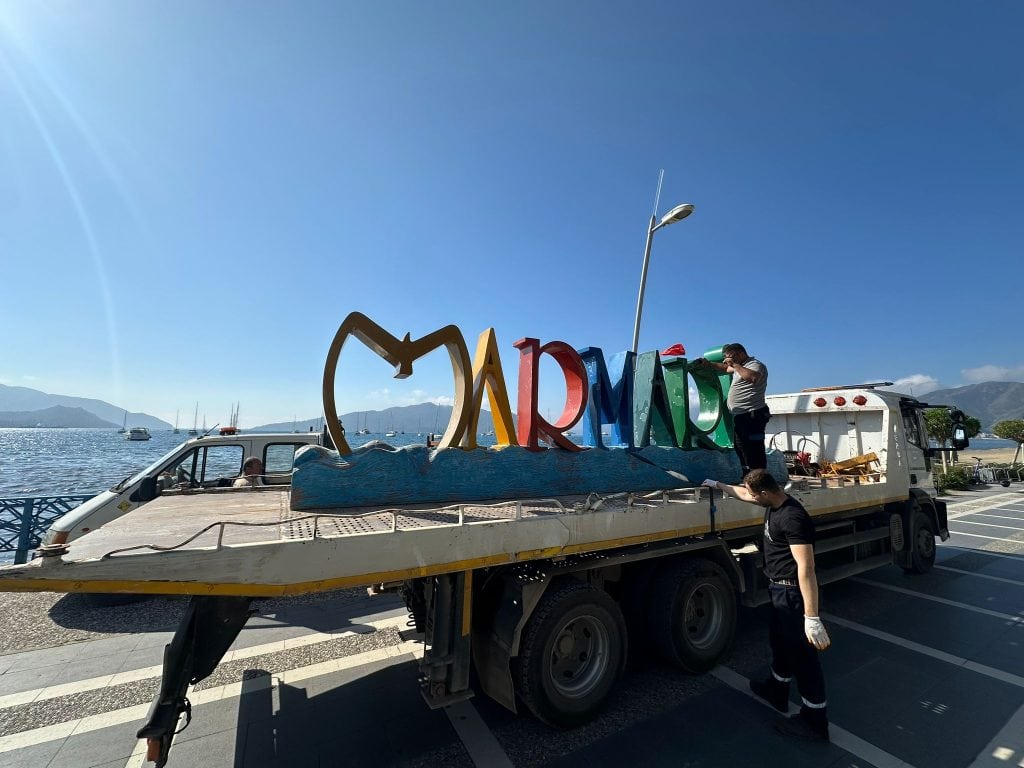 marmaris bakım çalışması bakım onarım marmaris marmaris belediyesi marmaris yazısı