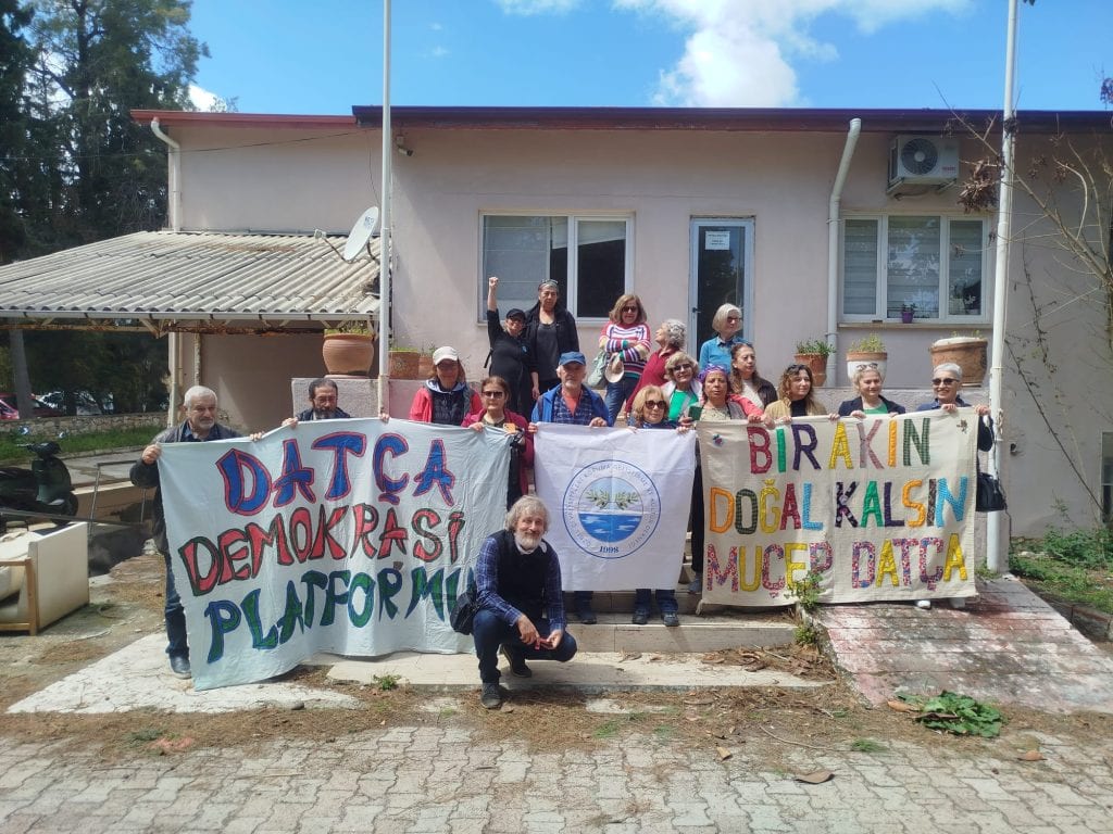 datça özelleştirme datça eski hastane ahmet aras özelleştirme iskele mahallesi datça basın açıklaması