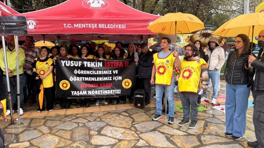 eğitim sen muğla, eğitim sen muğla yaşam nöbeti, eğitim sen muğla şubesi, muğla sınırsızlık meydanı, muğla sınırsızlık meydanı yaşam nöbeti