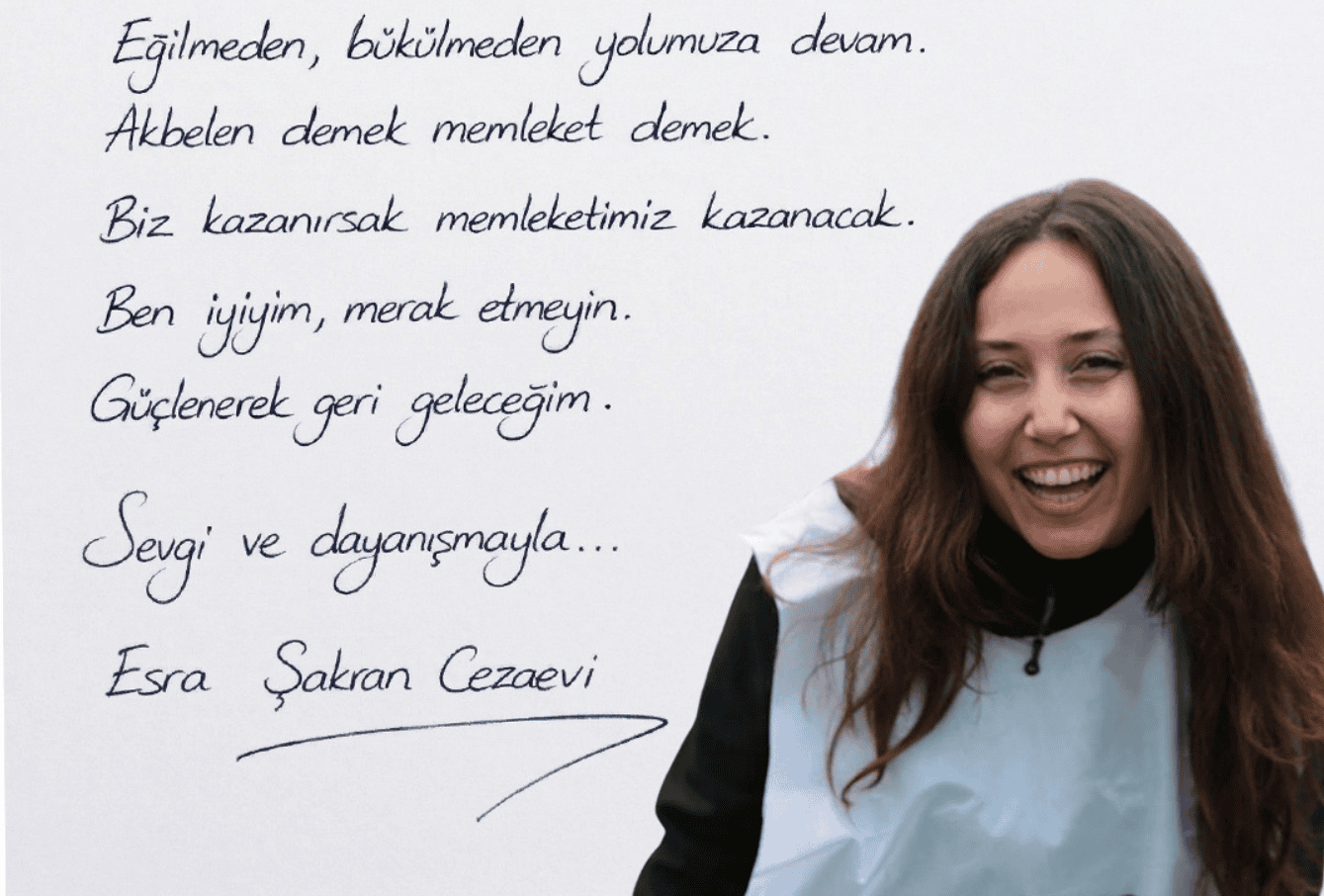 Esra Işık’tan yeni mektup: “Akbelen demek memleket demek, biz kazanırsak memleketimiz kazanacak”