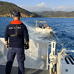 fethiye sürüklenen tekne sahil güvenlik