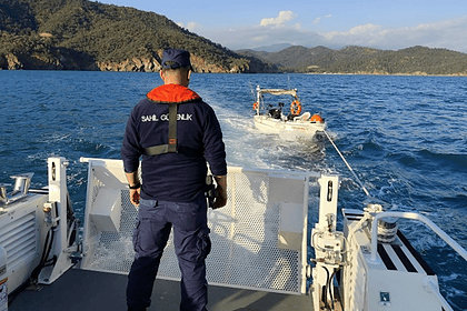 fethiye sürüklenen tekne sahil güvenlik
