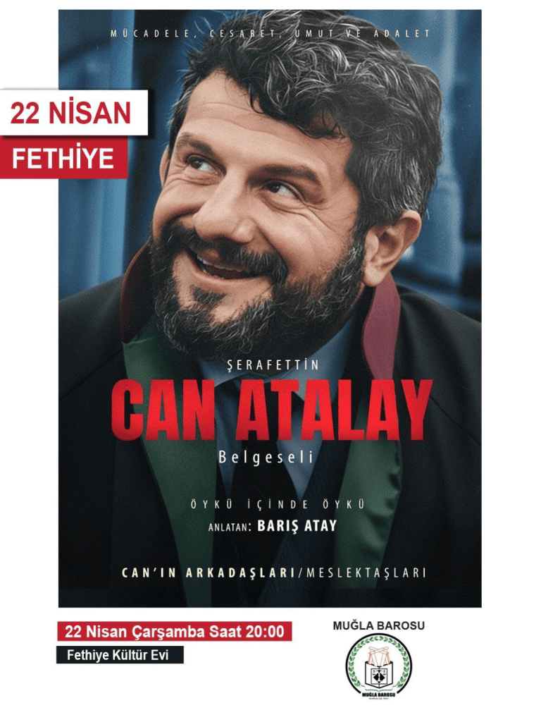 can atalay belgeseli fethiye muğla barosu