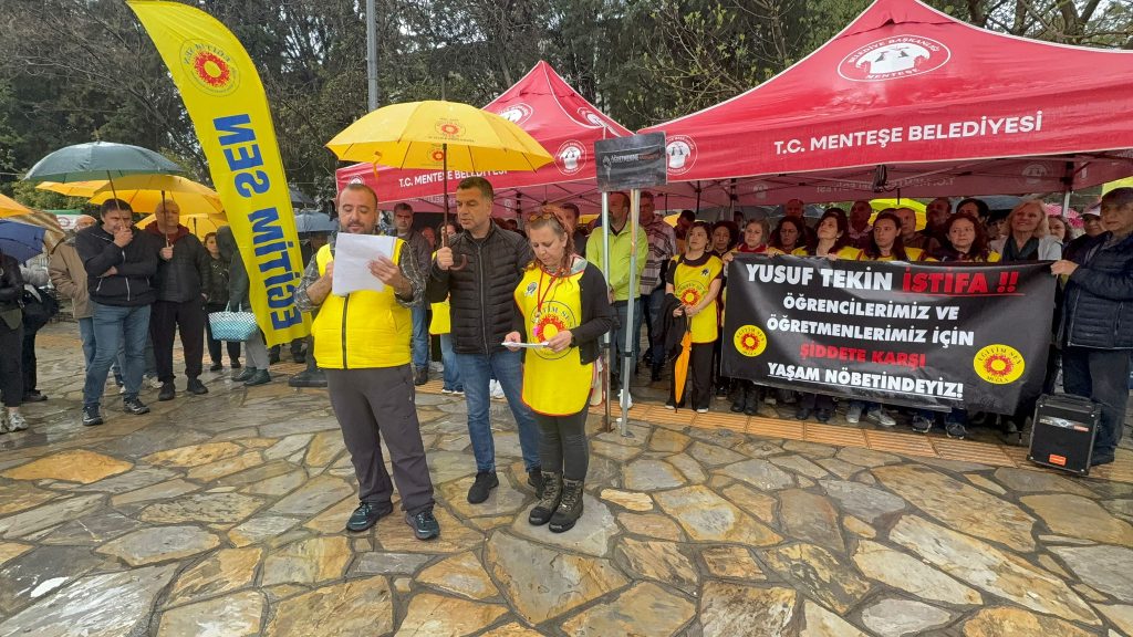 eğitim sen muğla, eğitim sen muğla yaşam nöbeti, eğitim sen muğla şubesi, muğla sınırsızlık meydanı, muğla sınırsızlık meydanı yaşam nöbeti