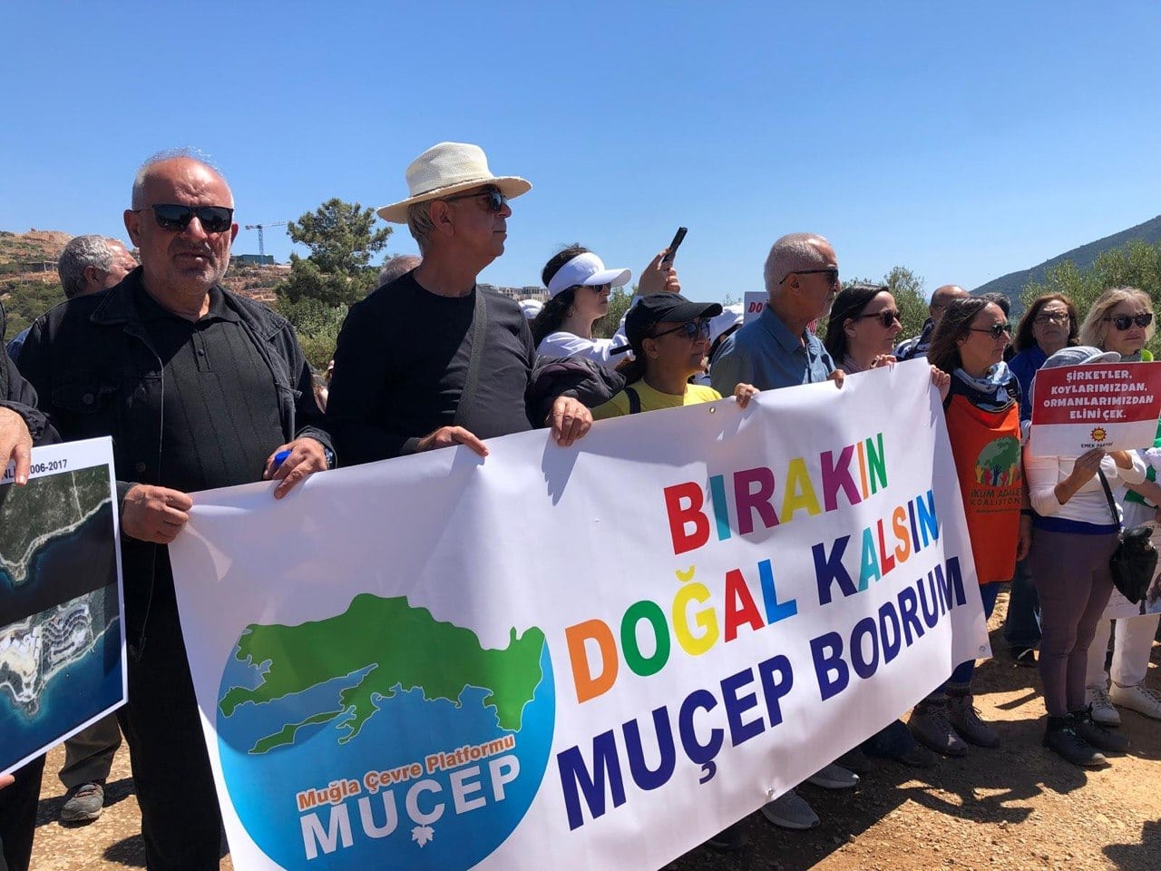 Bodrum’da yurttaşlar, ranta karşı yürüdü: “Bodrum yıllar içinde çok yara aldı, hor kullanıldı, doğası tahrip edildi”