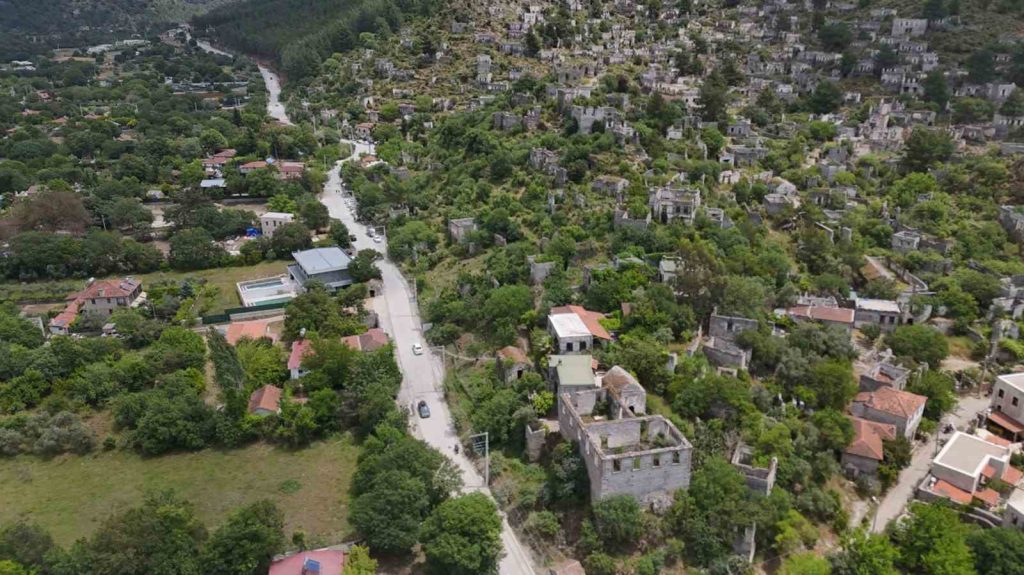 fethiye ölüdeniz kayaköy yol çalışması