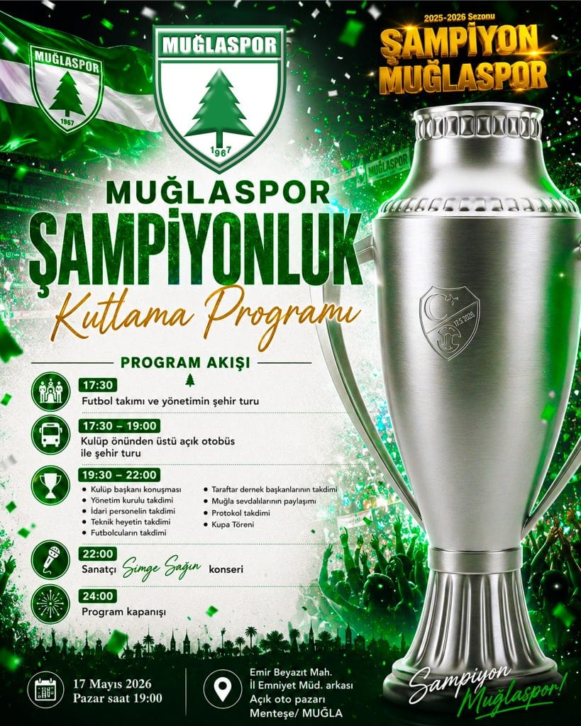 muğlaspor, muğlaspor kutlamalar, muğlaspor simge, muğlaspor simge sağın, simge sağın