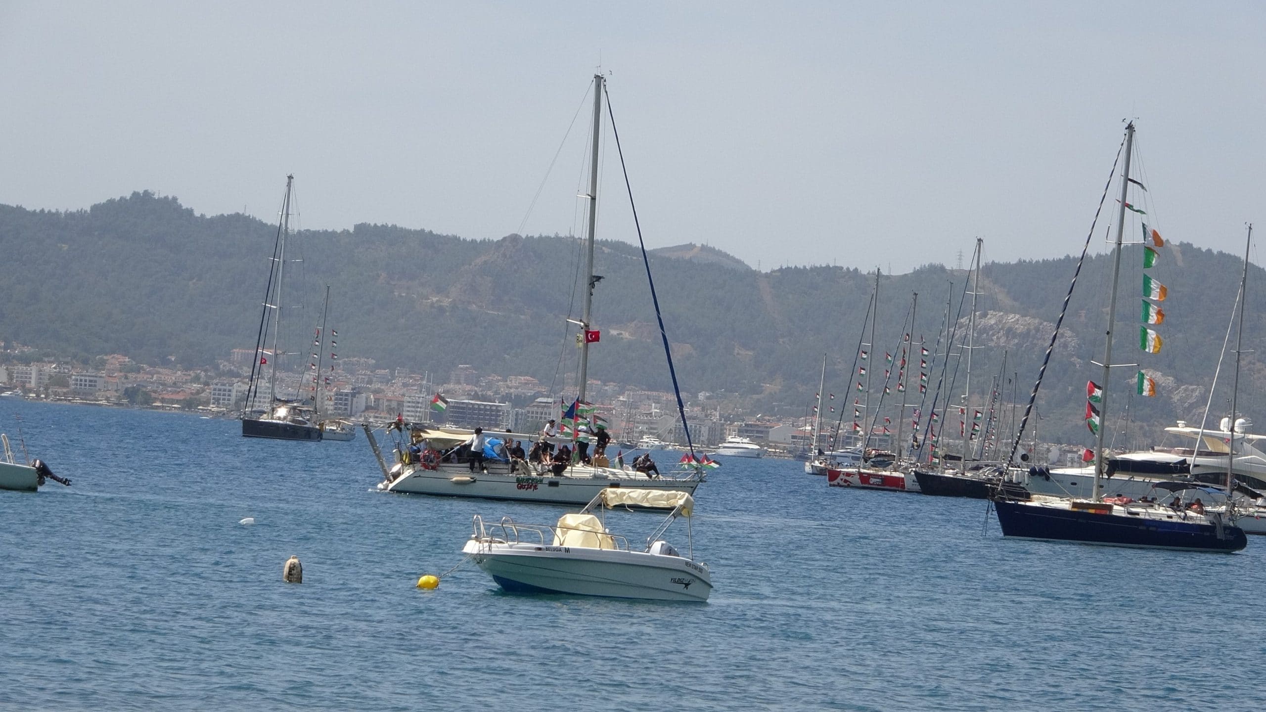 Küresel Sumud Filosu 54 tekneyle Marmaris’ten Gazze’ye yola çıkacak