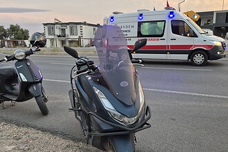 bodrum motosiklet, bodrum motosiklet kazası, motosiklet kazası, motosiklet kazası, bodrum trafik kazası