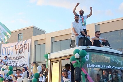 muğlaspor kutlama