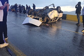 menteşe kaza, menteşe trafik kazası menteşe takla atan otomobil, menteşe, menteşe devetaşı