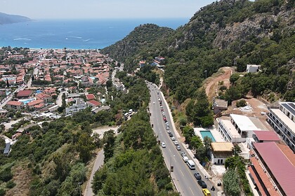 ölüdeniz araç kuyruğu, fethiye ölüdeniz yolu, fethiye ölüdeniz, ölüdeniz, fethiye kurban bayramı