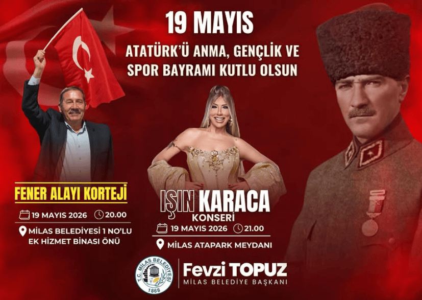 milas ışın karaca, milas ışın karaca konseri, ışın karaca, milas 19 mayıs, milas 19 mayıs ışın karaca