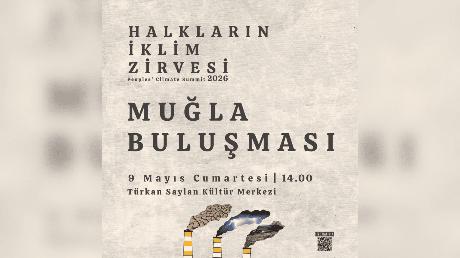 Halkların İklim Zirvesi Muğla Buluşması 9 Mayıs’ta düzenlenecek: “Adalet için, yaşam için, gezegen için; gelin, birlikte söz kuralım”