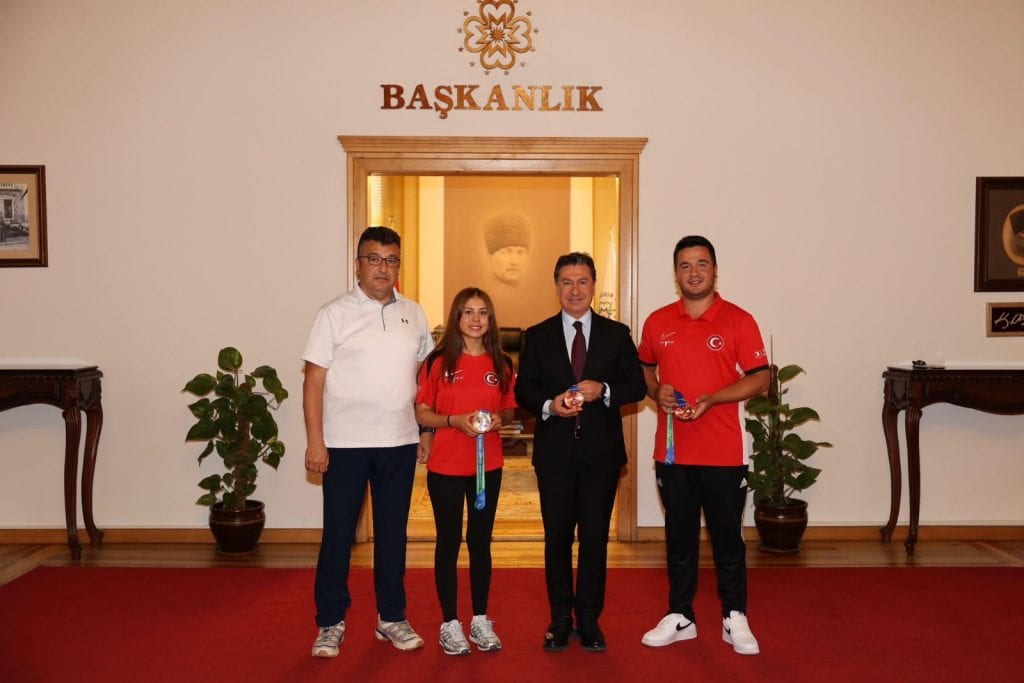 muğla okçuluk, emircan haney, hazal burun, çin okçuluk dünya kupası, okçuluk dünya kupası