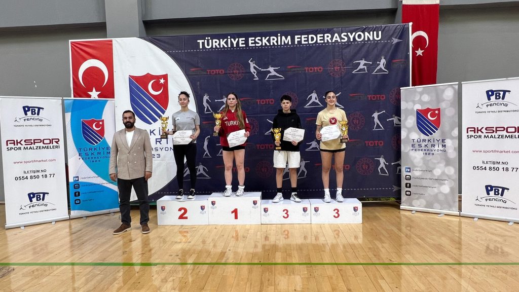 fethiye eskrim, fethiye eskrim federasyon kupası, onur atmaca, alara atmaca, eskrim federasyon kupası