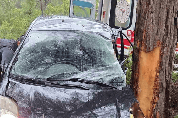 otomobil kaza kontrolden çıkan otomobil kazada yaralandı sürücü yaralandı bodrum bodrum kaza otomobilin sürücüsü