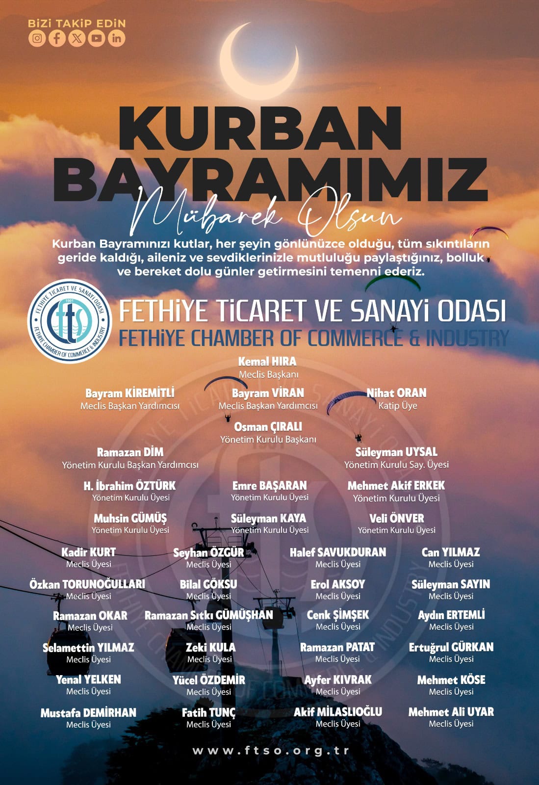 Resmi Reklam 26 Mayıs 2026 Fethiye Ticaret ve Sanayi Odası