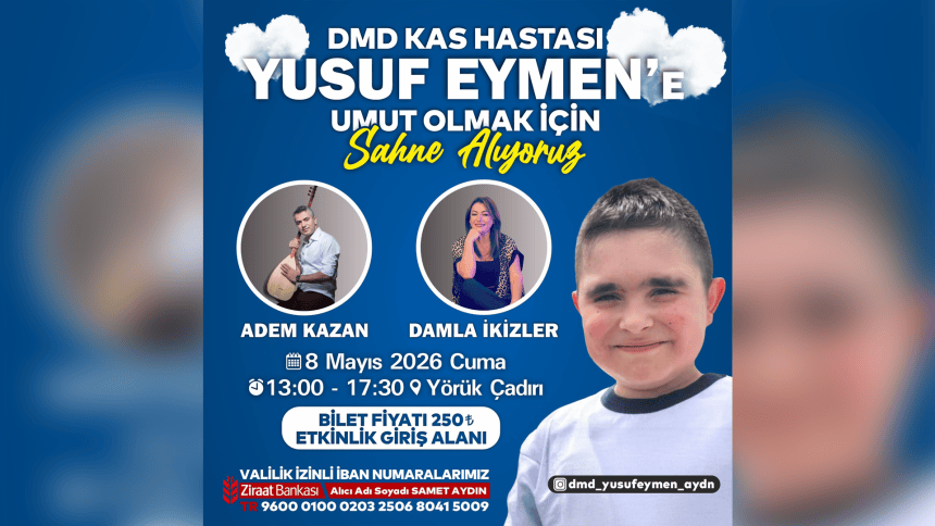 fethiye yusuf eymen destek konseri