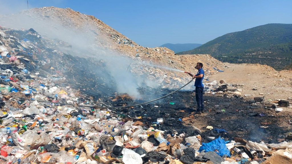 Bodrum’daki Peksimet Hafriyat ve Bahçe Atıkları Kabul Sahası kapatıldı