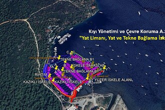 Marmaris’te Kıyı Yönetim ve Çevre Koruma A.Ş'nin yat limanı projesine verilen “ÇED olumlu” kararı ikinci kez iptal edildi