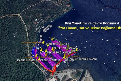 Marmaris’te Kıyı Yönetim ve Çevre Koruma A.Ş'nin yat limanı projesine verilen “ÇED olumlu” kararı ikinci kez iptal edildi