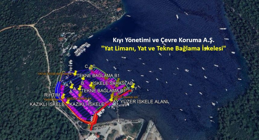 Marmaris’te Kıyı Yönetim ve Çevre Koruma A.Ş'nin yat limanı projesine verilen “ÇED olumlu” kararı ikinci kez iptal edildi