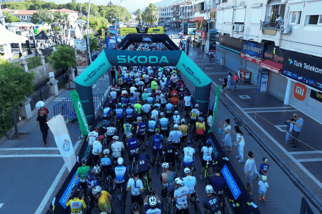 Marmaris’te Tour de France bisiklet yarışı tamamlandı