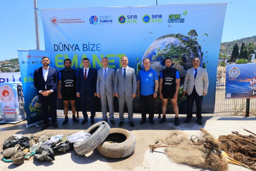 bodrum deniz hayalet ağ temizliği