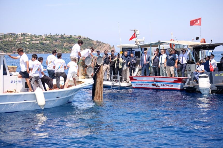 bodrum deniz hayalet ağ temizliği